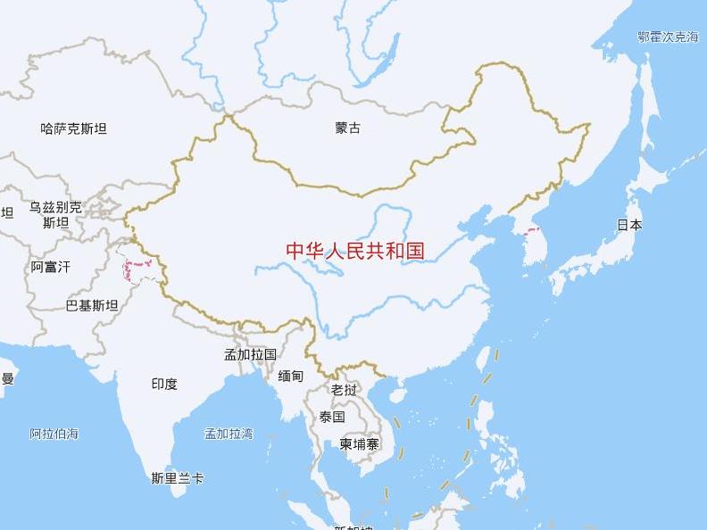 中国地图